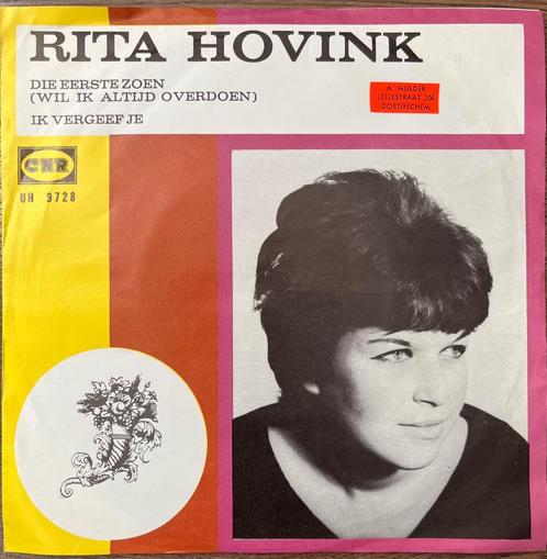 2x Single Rita Hovink: Eerste Zoen & Geluk Heeft Meer Waarde, Cd's en Dvd's, Vinyl Singles, Gebruikt, Single, Nederlandstalig