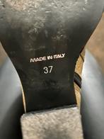 Leren enkellaarsjes goudkleur, Ophalen of Verzenden, Zo goed als nieuw, Overige kleuren