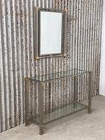 pierre van dell etagiere design wandtafel + spiegel, Ophalen, Gebruikt, Aalsmeer, Redesign vintage
