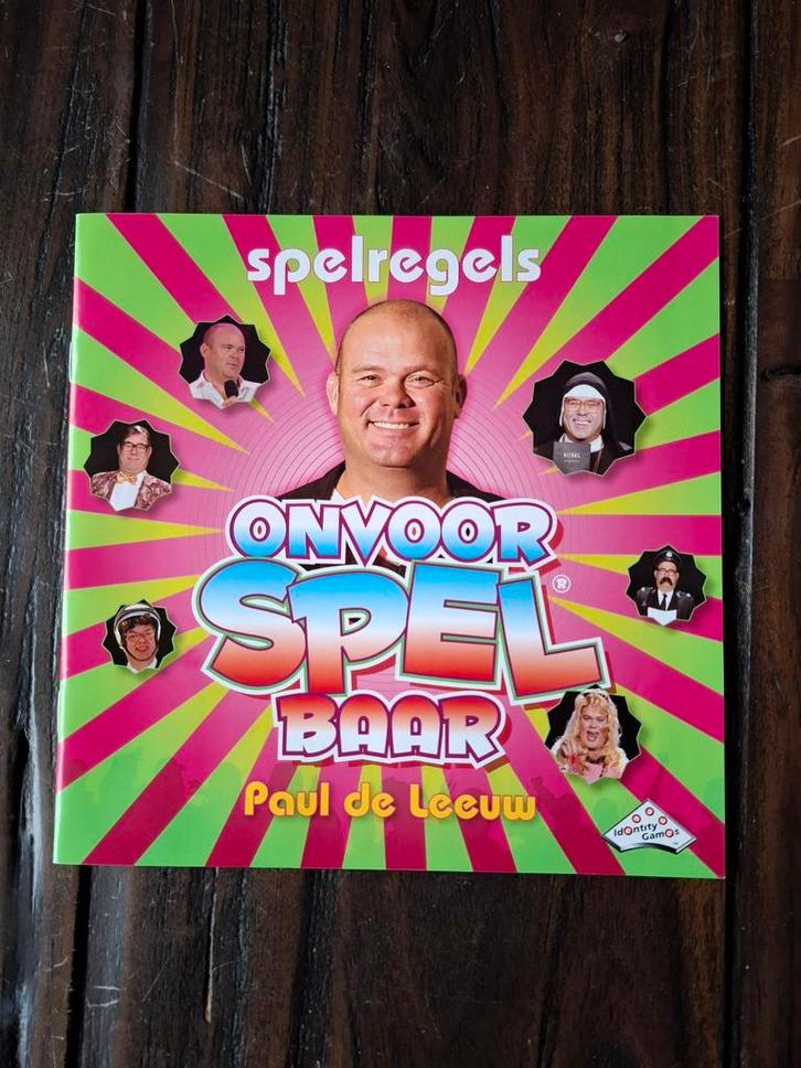 NIEUW! ONVOORSPELBAAR van Paul de Leeuw (incl Extra DVD), Hobby en Vrije tijd, Gezelschapsspellen | Bordspellen, Nieuw, Ophalen of Verzenden