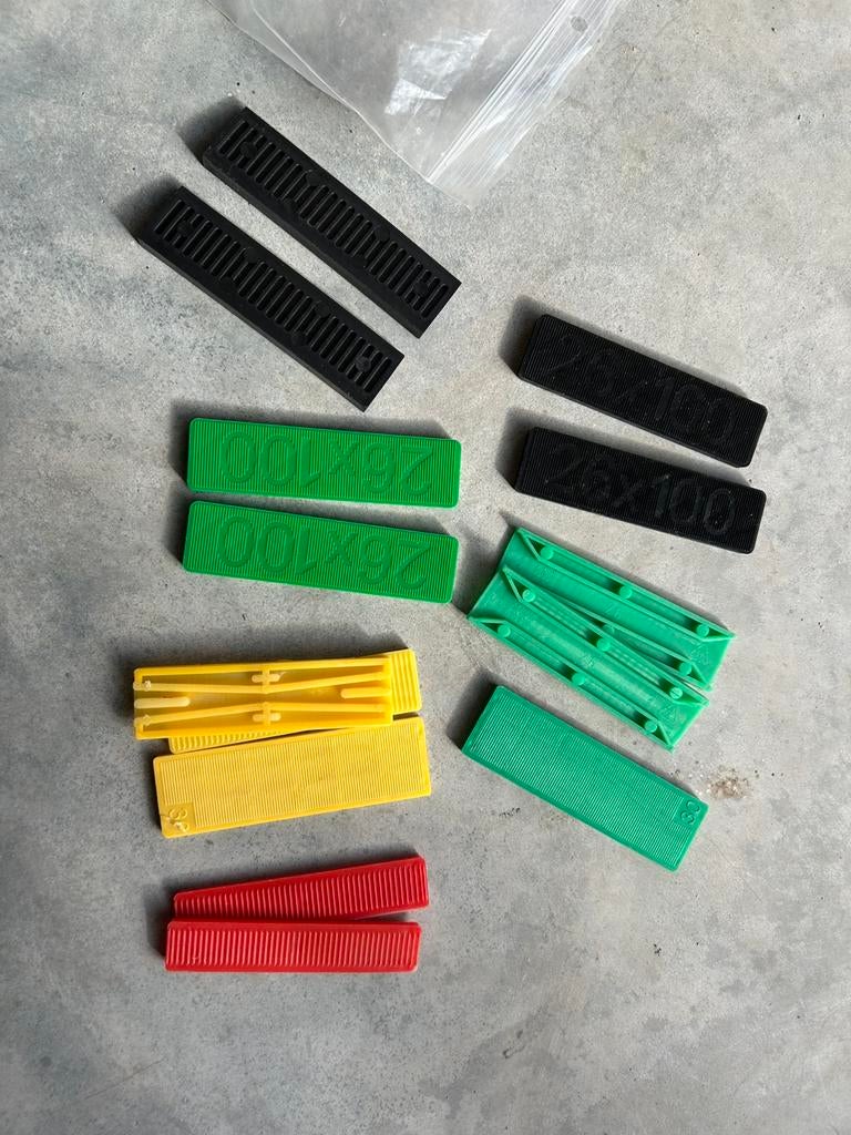 Glasblokjes diverse maten, Ophalen of Verzenden, Zo goed als nieuw