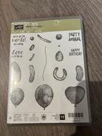 Stampin' Up Balloon Builders Stempelset, Ophalen of Verzenden, Zo goed als nieuw, Clearstamp
