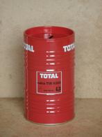 Total rubia spaarpot ivv jerrycan motorolie jerry can blikje, Metaal of Blik, Ophalen of Verzenden, Zo goed als nieuw