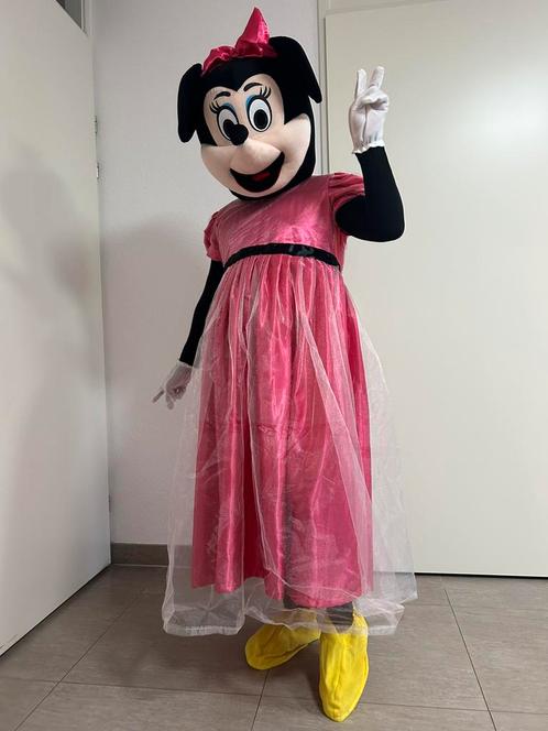 Mini mouse maacotte verhuur, Hobby en Vrije tijd, Feestartikelen | Verhuur, Zo goed als nieuw, Ophalen of Verzenden