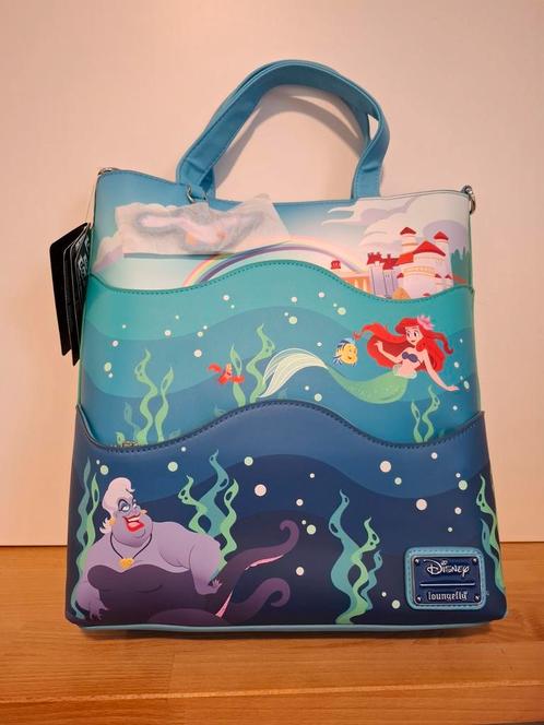 Loungefly tote bag Ariel, Sieraden, Tassen en Uiterlijk, Tassen | Damestassen, Nieuw, Shopper, Ophalen of Verzenden