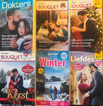 Harlequin Bouquet- KERST Sarah Morgan, Maisey Yates, beschikbaar voor biedingen