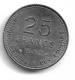 Comoros 25 franc 1982, Postzegels en Munten, Munten | Afrika, Ophalen of Verzenden, Overige landen