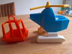 Vintage Fisher Price helicopter met reddingsmand, Kinderen en Baby's, Speelgoed | Fisher-Price, Ophalen of Verzenden, Zo goed als nieuw