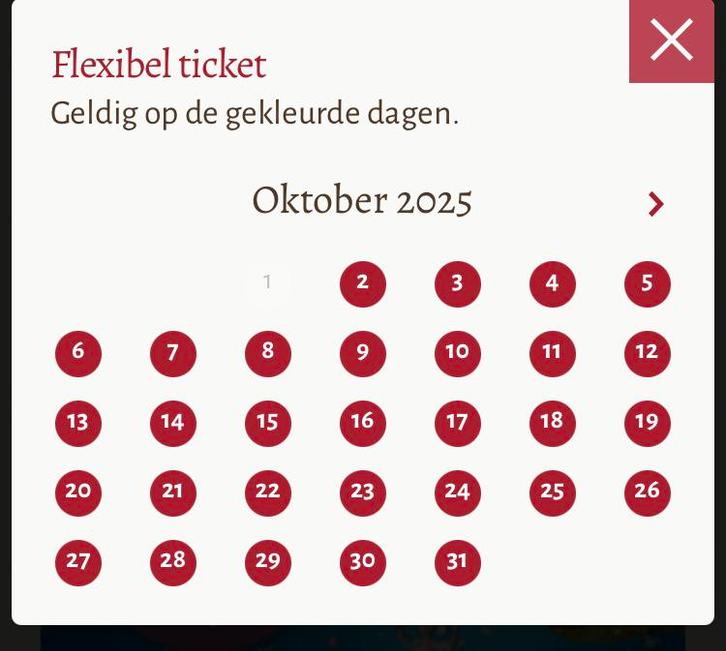 Efteling flexibel ticket, Tickets en Kaartjes, Recreatie | Pretparken en Attractieparken, Eén persoon, Ticket of Toegangskaart