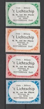 Lucifermerken, Rotterdam   (1178), Verzenden, Zo goed als nieuw, Luciferdoosjes of -merken