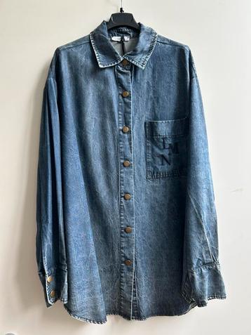 LUMINA ruimvallende lyocell blouse jeans S/M en M/L beschikbaar voor biedingen