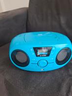 Bigben draagbare radio cdspeler met usb en boxjes met licht, Ophalen, Zo goed als nieuw, Overige merken