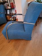 2 Stoelen in goede staat, eventueel ook per stuk te koop., Huis en Inrichting, Fauteuils, Ophalen, Gebruikt, Stof, 75 tot 100 cm