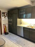 Keuken (gratis ophalen), Huis en Inrichting, Keuken | Complete keukens, Ophalen, Gebruikt, Zwart, Hoekkeuken