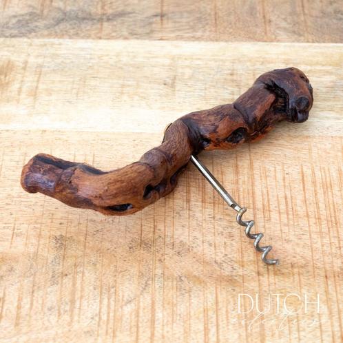 Vintage Kurkentrekker Van Druivenhout, Gemaakt In Frankrijk, Antiek en Kunst, Antiek | Gereedschap en Instrumenten, Ophalen of Verzenden