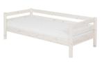 Te koop mooi sterk Flexa bed halfhoogslaper, Ophalen, Eenpersoons, Hout, 100 cm
