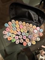 Ohuhu alcohol markers - 48 pastel set Brush & Fine, Hobby en Vrije tijd, Tekenen, Ophalen of Verzenden, Zo goed als nieuw, Potlood of Stift
