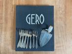 Gero Zilmeta 581 - Visgraat - Gebakschep + 10 gebaksvorkjes, Antiek en Kunst, Antiek | Bestek, Ophalen of Verzenden
