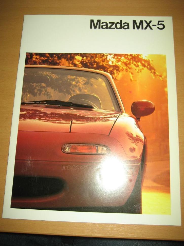 Mazda MX-5 folder brochure, Boeken, Auto's | Folders en Tijdschriften, Zo goed als nieuw, Overige merken, Ophalen