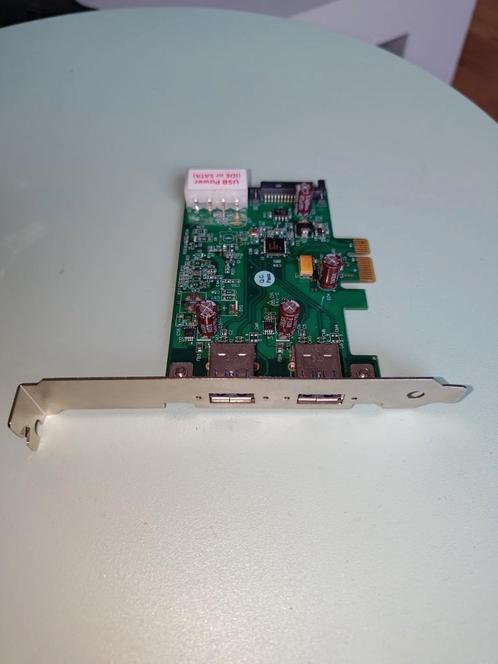 2-poorts USB 3.0 naar PCI Express x1 Gen2 Host Card., Computers en Software, Netwerkkaarten, Zo goed als nieuw, Ophalen of Verzenden