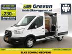 Ford Transit 2.0 TDCI L2H2 | Airco | Cruise | 3-Zits | 2xSch, Auto's, Bestelauto's, Voorwielaandrijving, Euro 6, 4 cilinders, 2450 kg