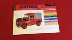 OXFORD FOLDER CATALOGUS MODELLEN OVERZICHT 48 PAGINA MINT, Hobby en Vrije tijd, Modelauto's | 1:43, Verzenden, Nieuw