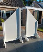 Reclame hindernis staanders, Ophalen, Springen