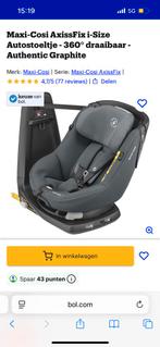 Maxicosi axissFix i-size autostoeltje 360 graden draaibaar, Ophalen of Verzenden, Zo goed als nieuw, Maxi-Cosi, Isofix