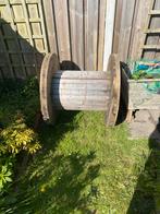 Houten kabelhaspel. Blad 80cm hoogte 92cm, Ophalen, Zo goed als nieuw
