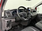 Ford Transit Custom 2.0TDCi 130PK L2H1 Dubbele Cabine 6-Pers, Gebruikt, Zwart, Leder, Ford