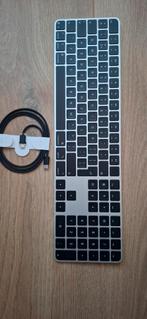 Nieuw Nieuwste Apple Magic Keyboard Touch ID zwart Usb C, Nieuw, Ophalen of Verzenden, Draadloos, Qwerty