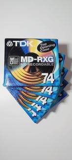 NEW > 5x MiniDisc TDK MD-RXG 74 Min, Audio, Tv en Foto, Walkmans, Discmans en Minidiscspelers, Ophalen of Verzenden, Walkman