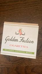 Golden Fiction cigarettes, Ophalen, Gebruikt