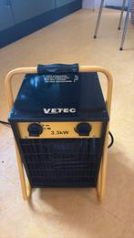 Vetec VK 3.3 elektrische bouwkachel – 3,3 kW, Ophalen, Zo goed als nieuw, Elektrisch, Overige soorten