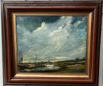 Schilderij van P . van Schaijk, Antiek en Kunst, Kunst | Schilderijen | Klassiek, Ophalen of Verzenden