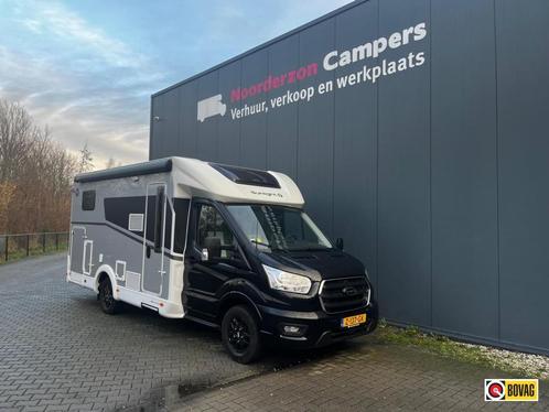 Sunlight T 670 S - 7 meter met hefbed, Caravans en Kamperen, Campers, Bedrijf, tot en met 4, Half-integraal, Sunlight, Diesel