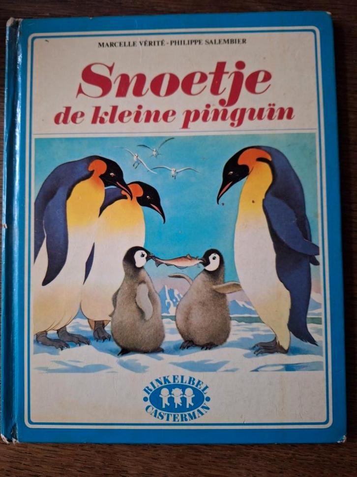 Vintage boek: 'Snoetje de kleine pinguïn' uit de Tiny serie, Boeken, Kinderboeken | Kleuters, Ophalen of Verzenden