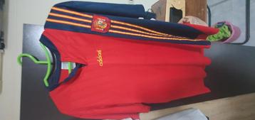 Spain vintage national team jersey xxl beschikbaar voor biedingen