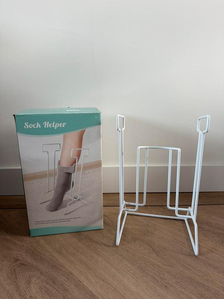 Te koop: Nieuwe aantrekhulp voor kousen/sokken., Diversen, Verpleegmiddelen, Nieuw, Ophalen of Verzenden