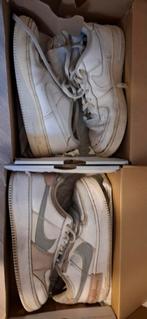 Nike Air Force 1 - 2 Paar - Maat 39/40, Wit, Nike, Ophalen of Verzenden, Sneakers of Gympen