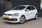 Volkswagen Polo 1.4 16V FSI 63KW 2012 Wit, Auto's, Volkswagen, Voorwielaandrijving, 970 kg, Stof, Zwart