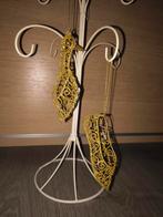 Kerstornament Ballerina en hak goudglitters, Ophalen of Verzenden, Zo goed als nieuw