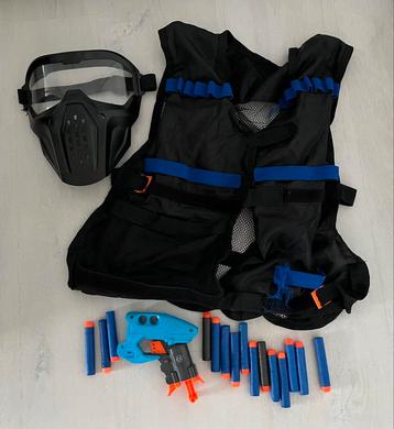 Xshot micro blaster met pijlen, masker en jasje beschikbaar voor biedingen