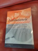 Institutionele economie - Cock A. Hazell, Ophalen of Verzenden, Gelezen, Economie en Marketing, Cock A. Hazell