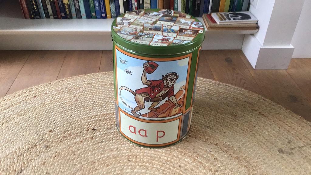 Groot blik van Aap Noot Mies, Ophalen, Zo goed als nieuw, Overige