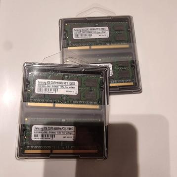 imac macbook pro win laptop 2x 8GB DDR3 1600MHz RAM Geheugen beschikbaar voor biedingen