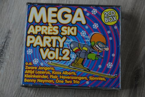 MEGA APRES SKI PARTY VOLUME 2 = 2CDbox, Cd's en Dvd's, Cd's | Nederlandstalig, Levenslied of Smartlap, Boxset, Verzenden