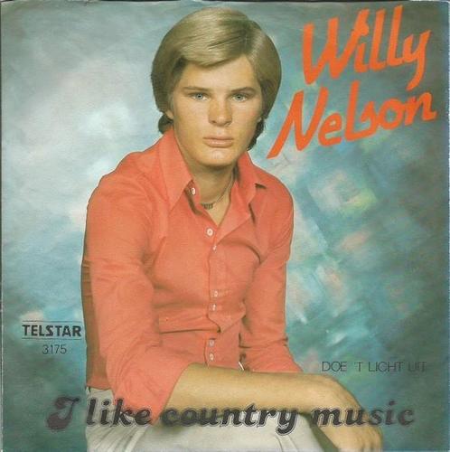 Vinylsingles  willy nelson gezocht, Cd's en Dvd's, Vinyl | Nederlandstalig, Zo goed als nieuw, Levenslied of Smartlap, Overige formaten