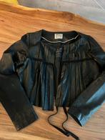 Dames kleing Leather look jasje maat xl, Kleding | Dames, Ophalen of Verzenden, Zo goed als nieuw, Maat 46/48 (XL) of groter, Zwart