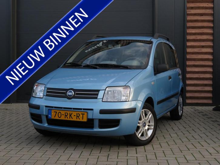 Fiat Panda 1.2 SportSound Airco Nw APK Orig NL (bj 2005), Auto's, Fiat, Bedrijf, Te koop, Panda, ABS, Airbags, Airconditioning